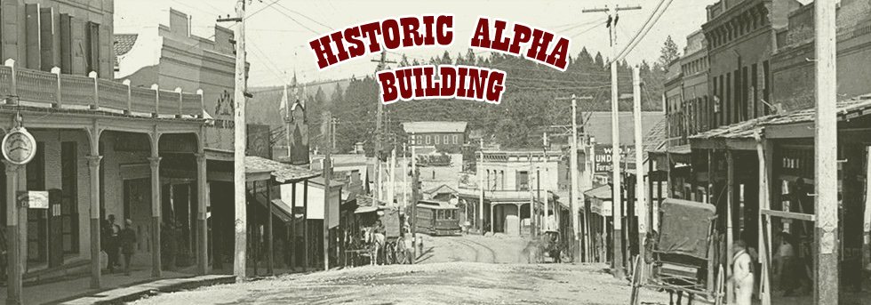 Old Photo of Main Street, Grass Valley, CA